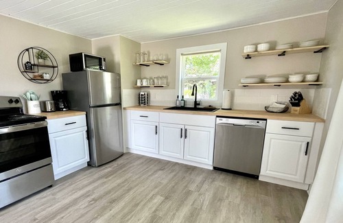 Ironton House | Fenced yard - Trail Entrance 4 Blocks Away - Firepit - Cuyuna Trail Rider