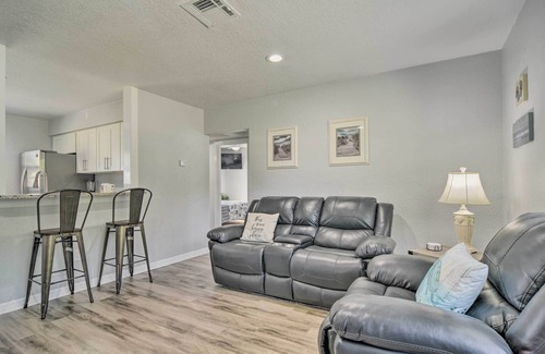 Seminole House | Fenced Yard w/Fire Pit & Grill: Seminole Retreat!