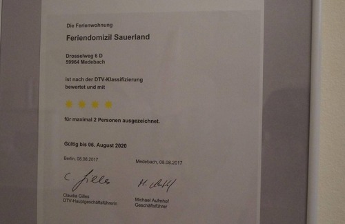 Glindfeld Apartment | Feriendomizil-Sauerland Fewo 2
