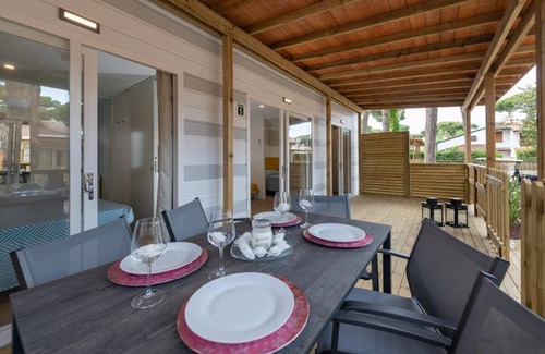 Lido degli Estensi House | Feriendorf Mare Pineta Ambra für 5 Personen