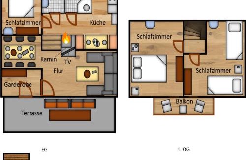 Seepark Kirchheim House | Ferienhaus bei Simone mit Sauna