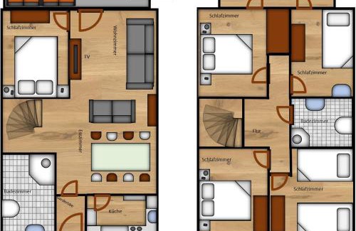 Kirchheim House | Ferienhaus bei Zoe mit Sauna