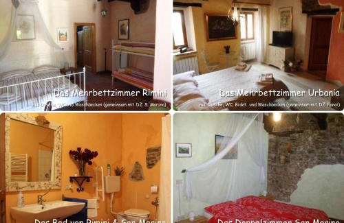 Urbino House | Ferienhaus Ca Piero mit Pool 17 bis 20 Personen