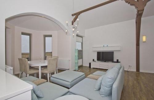 Gross Zicker Apartment | Ferienhaus Distelfink FeWo 04 Terrasse, Meerblick