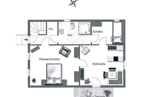 Usedom House | Ferienhaus für 4 Gäste mit 58m² in Karnin