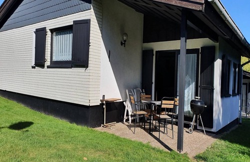 Usseln House | Ferienhaus mit Terrasse im Skigebiet