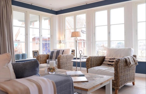 Gross Schwansee House | Ferienhaus Nantucket Blue in Groß Schwansee an der Ostsee