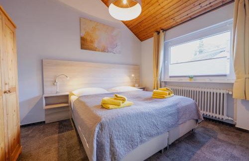 Hemfurth-Edersee Apartment | Ferienhaus Schöne Aussicht Ferienwohnung Gelb