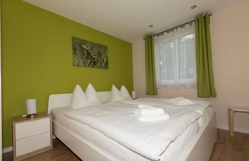 Lochow Apartment | Ferienhaus Zauneidechse, 42 qm, 2 Schlafzimmer für Max. 4 Personen