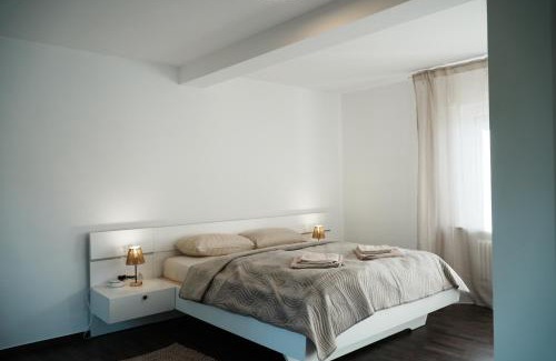 Guenzburg Apartment | Ferienhaus Zentral, nahe Legoland und Stadtmitte, Flussblick - Perfekt für Familien, Geschäftstreffen, Monteure und mehr!