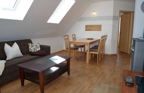 Neppermin Apartment | Ferienpark Neppermin Ferienhaus Inselblick - Ferienwohnung Inselblick im Obergeschoss