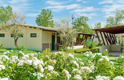 Rosolina Mare House | Ferienpark Rosapineta Chalet C2 für 3 Personen