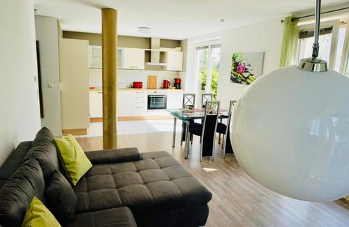 Reutin Apartment | Ferienwohnung, 50qm mit Gartenterrasse, 1 Schlafzimmer, max. 3 Personen