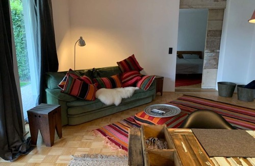 Poppenhausen House | Ferienwohnung 2 mit Sauna Ferienhaus Poppenhausen