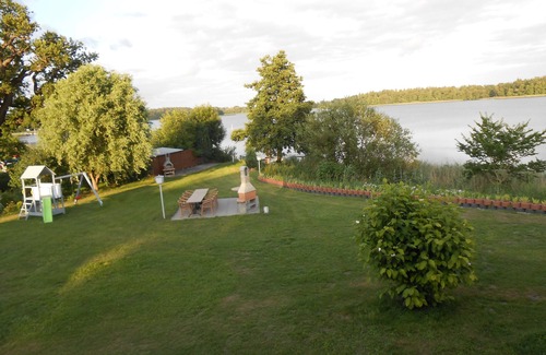 Krakow am See Apartment | Ferienwohnung 4 1. OG/Seeblick - NEU Ferienpark Blechernkrug