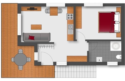 Altenstadt Apartment | Ferienwohnung/app. für 2 Gäste mit 47m² in Altenstadt