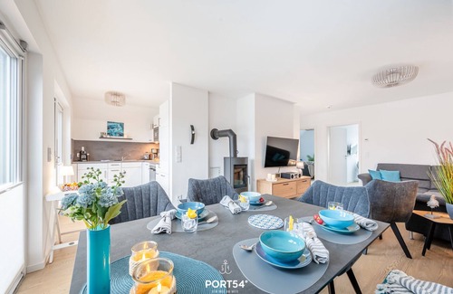 Busum Apartment | Ferienwohnung Blauer Anker Büsum