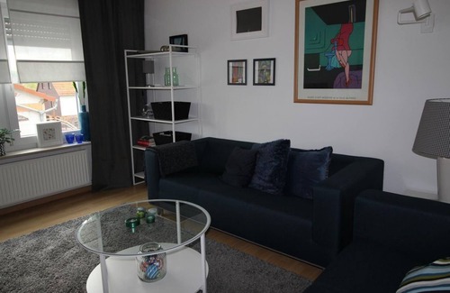 Michelbach Apartment | Ferienwohnung Blumengarten - apartment/flat, shower or bath, WC, as good as new