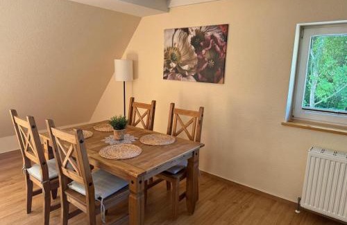 Neukloster Apartment | Ferienwohnung im Landschaftsschutzgebiet, mit Dachzimmer und Terrasse zum See mit hauseigenem Bade-Steg