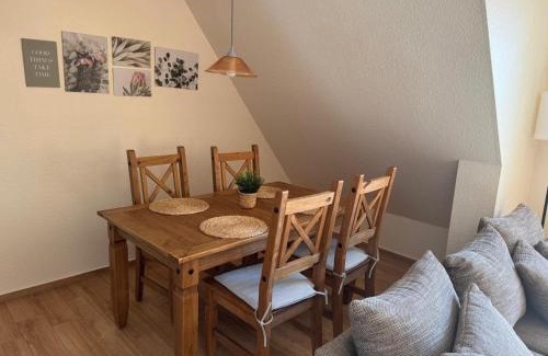 Neukloster Apartment | Ferienwohnung im Landschaftsschutzgebiet, mit Dachzimmer und Terrasse zum See mit hauseigenem Bade-Steg