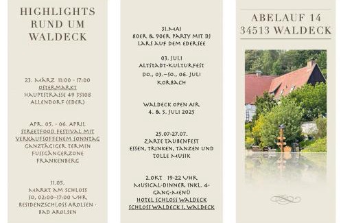 Waldeck Apartment | Ferienwohnung Kellerwald