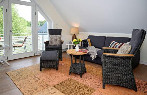 Plau am See Apartment | Ferienwohnung Maisonette Abendrot am Plauer See
