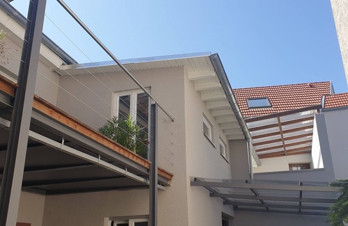 Heppenheim Apartment | Ferienwohnung mit Fenster zum Hof im Skandinavischen Stil in der Innenstadt