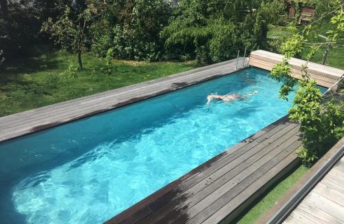 Horchheim Apartment | Ferienwohnung Rheinblick, Sport-Pool