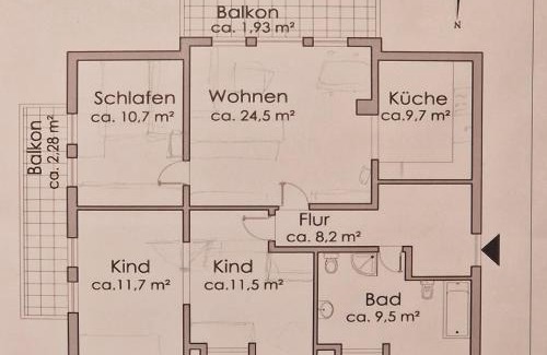 Raisting Apartment | Ferienwohnung Storchenblick
