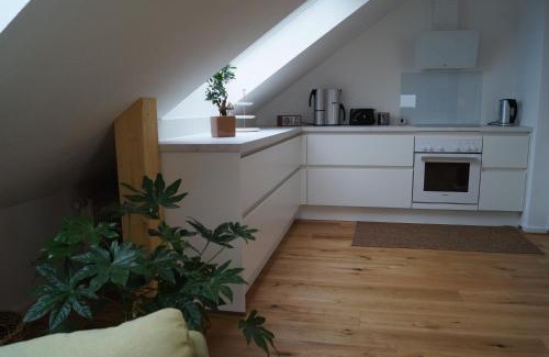 Ruderatshofen Apartment | Ferienwohnung unterm Dach mit Alpenblick