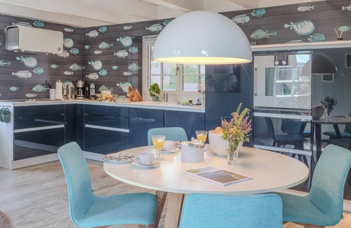 Ohningen Apartment | Fewo Fisch im Ferienhaus Oberstaader