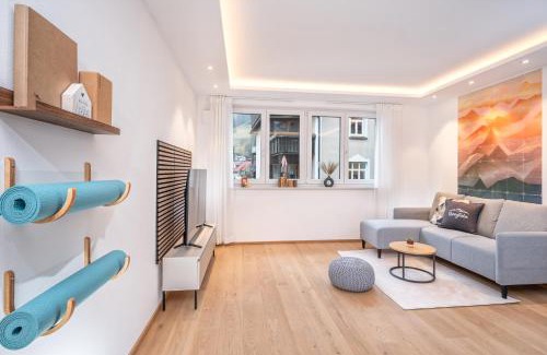Oberstaufen Apartment | FeWo Zirbenruhe: zentral & modern mit Naturflair