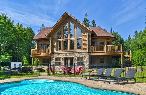 Fiddler Lake Resort Ski Chalet | Fiddler Lake Resort Chalet 73 Deer with pool