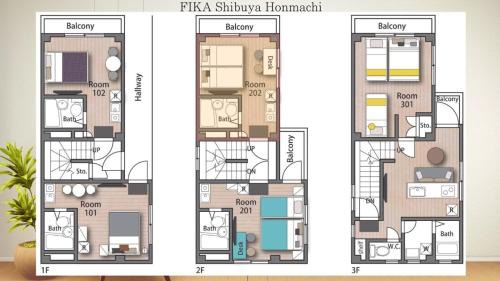 Honmachi Apartment | FIKA Shibuya Honmachi 202