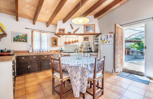 Biniaraix Villa | Finca "S'Olivar Major" with Mountain View, Wi-Fi, A/C, Pool, Garden & Terrace