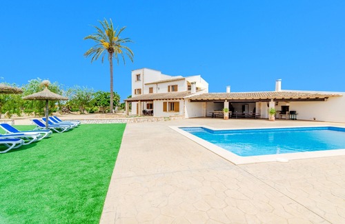 Campos Villa | FINCA SANT BLAI NOU - Beautiful villa with private pool in a quiet area. Free WiFi