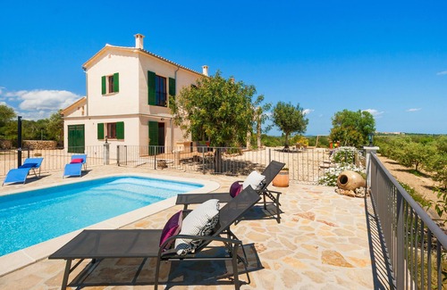 Petra House | Finca Son Puca - fenced in pool