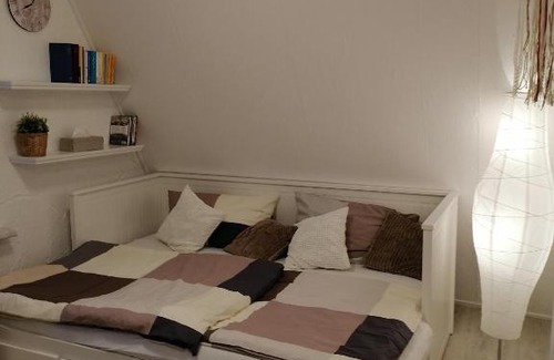 Ilmenau House | Finnhütte auf einem großen Grundstück im Thüringer Wald