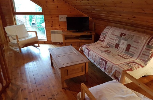 Chaux-des-Crotenay Ski Chalet | .finnish chalet with sauna entrance to haut jura nature park, open countryside