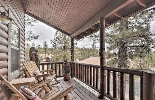 Overgaard House | Fire Pit and Game Room Heber-Overgaard Cabin!