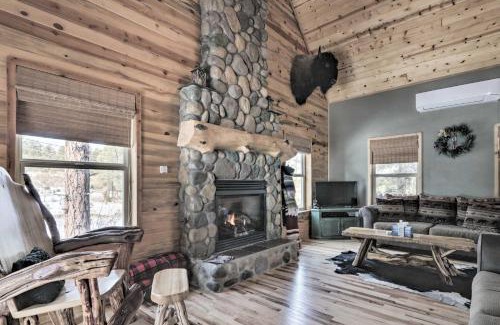 Overgaard House | Fire Pit and Game Room Heber-Overgaard Cabin!