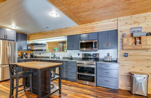 Duck Creek Village House | Fire Pit and Sauna Inviting Utah Cabin