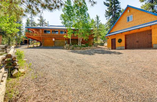 Duck Creek Village House | Fire Pit and Sauna Inviting Utah Cabin
