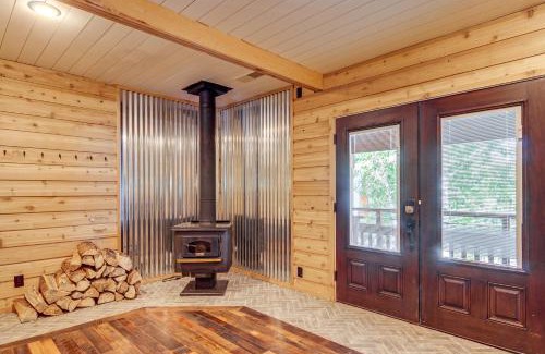 Duck Creek Village House | Fire Pit and Sauna Inviting Utah Cabin