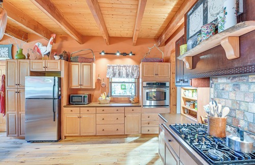 Round Top House | Fire Pits, Deck & Views: Catskills Home!