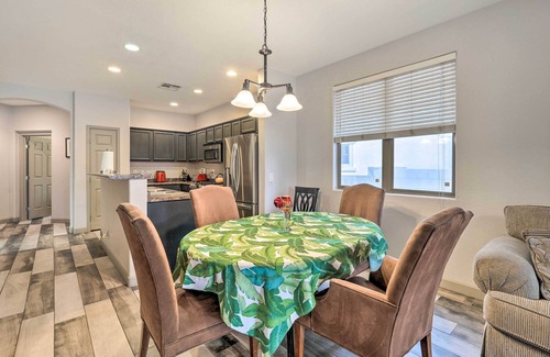 Marley Park Cottage | Fire Table, Grill: Surprise Cottage w/Pool Access