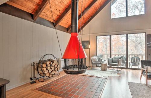 Mount Jackson House | Fireside Lodge A-Frame in Bryce Resort with Decks