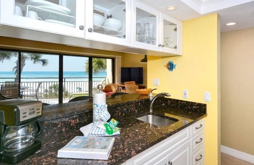 Siesta Key House | Firethorn 332 - 2 Bedroom Condo with Private Beach with lounge chairs & umbrella provided, 2 Poo.
