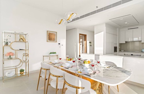 Al Safa Apartment | FIRST CLASS | 2BR | Modern Luxury with Canal Views