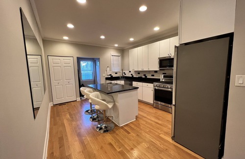 Oak Park House | First floor unit of a delightful retreat in the Frank Lloyd Wright district.